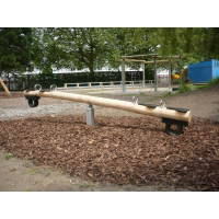 Wippe aus Robinien-Holz - für 2 oder 4 Kinder – Bild 8