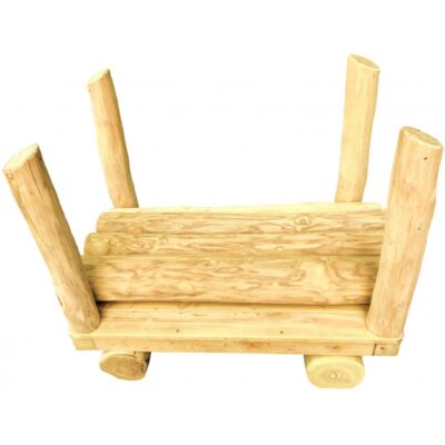 Waggon mit Stämmen - U3-Spielkombi Eisenbahn