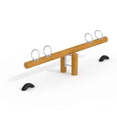 Lars Laj Wippe Nature für 4 Kinder