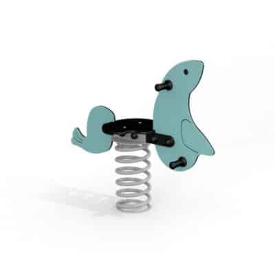 Lars Laj Federwippe Seehund hellblau