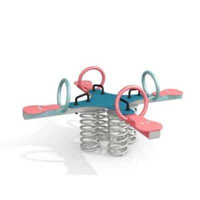 Lars Laj Federwippe Alien für 4 Kinder