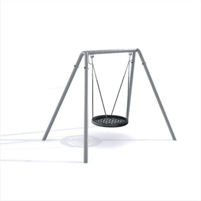 Lars Laj Metall-Schaukel mit Vogelnest