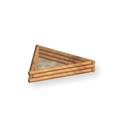 Lars Laj Sandkastenumrandung Dreieck aus Kiefer