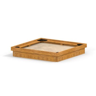 Holzsandkasten aus Lärche