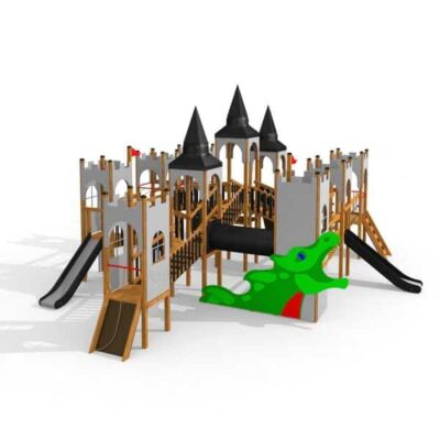 Lars Laj Spielanlage Schloss Windsor mit Drachen