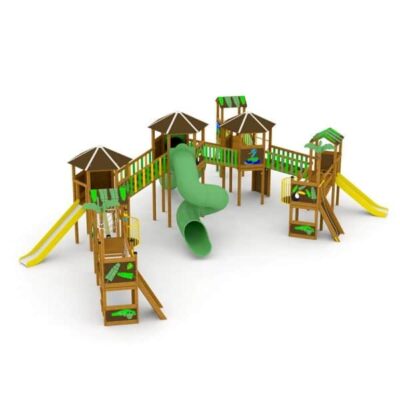 Lars Laj Spielplatzanlage Dschungelstadt