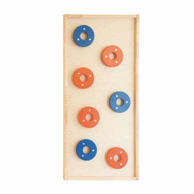 Klettertafel Ringe 215 x 100 cm für Turnwände