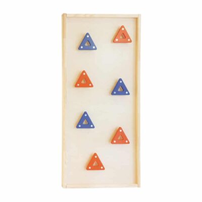 Klettertafel Dreiecke 215 x 100 cm für Turnwände