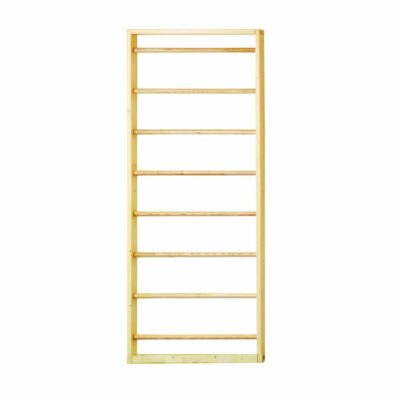Großfeldsprossenwand (8 runde Sprossen) für Turnwände