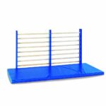 Sprossenwände – runde Sprossen MINI - 33Sprossenwand klein blau 2