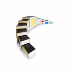 Hockertreppen - Hockertreppe bunt 1
