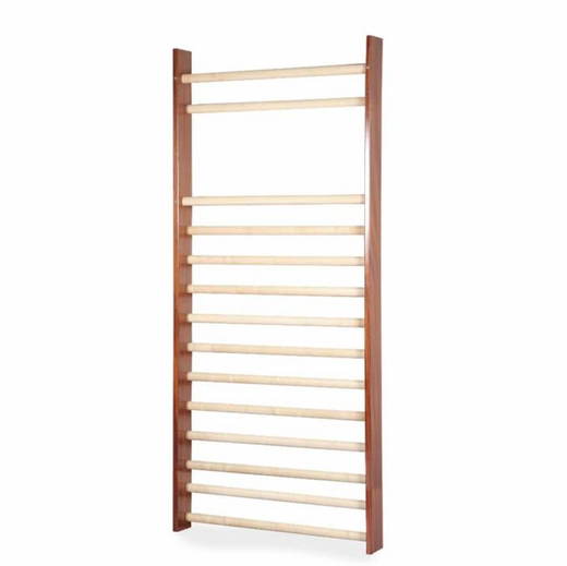 SW 230 x 100 oder auch 210 x 80 cm Wange Mahaghoni Sprossenwände – ovale Sprossen Exklusiv - SW 230 x 100 oder auch 210 x 80 cm Wange Mahaghoni