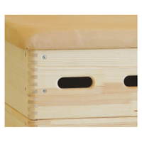 Sprungkasten keilgezinkt 6-tlg. - 110 cm hoch aus Massivholz – Bild 3