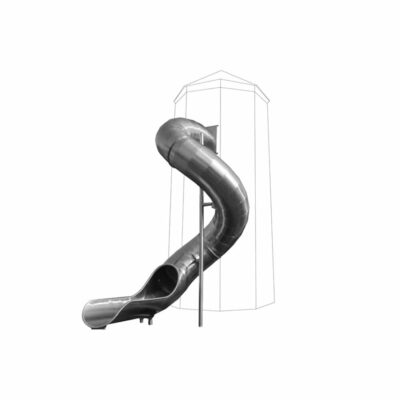 Beckmann Edelstahl Wendel Röhrenrutsche