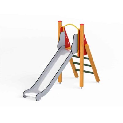 Rutsche mit Sprossenleiter A120 von Novum Spielgeräte