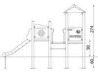 Spielturm Orbis 3 von Novum Spielgeräte – Bild 4