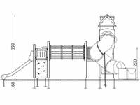 Spielturm-Anlage Orbis 11367 von Novum Spielgeräte – Bild 3