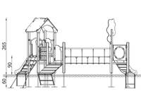 Spielturm-Anlage Orbis 11373 von Novum Spielgeräte – Bild 3