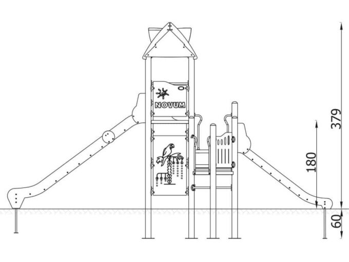 Spielturm Orbis 17 von Novum Spielgeräte - 1144MPN 7 large