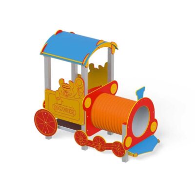 Spielhaus Lustige Lokomotive von Novum Spielgeräte