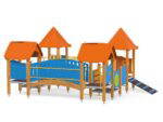 U3-Spielanlage Quadro Kleinkind Holz von Novum Spielgeräte - 12482EPON 8 large