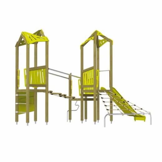 17301 Spielturm-Anlage Triangulo 17301 von Novum Spielgeräte - 17301