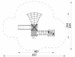 Spielturm-Anlage Triangulo 17301 von Novum Spielgeräte - 17301 12 large
