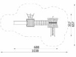 Spielturm-Anlage Robinio 18202 von Novum Spielgeräte - 18202 12 large