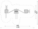 Spielturm-Anlage Robinio 18302 von Novum Spielgeräte - 18302 12 large