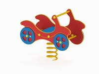 Federwippe Motorrad von Novum Spielgeräte – Bild 5