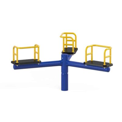 Sitzkarussell 3-armig von Novum Spielgeräte