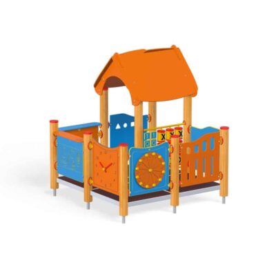 U3-Spielhäuschen von Novum Spielgeräte