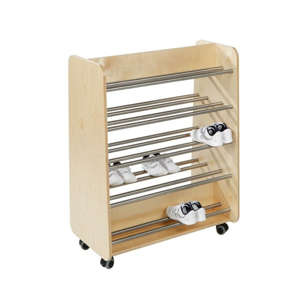 Schuhwagen für 80 Schuhe