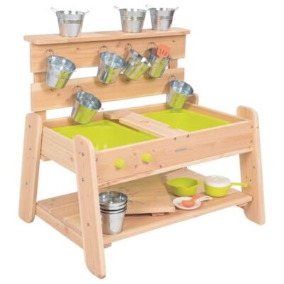 Kinder-Außenküche „léments“ mit Zubehör