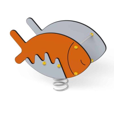 Federwippe Fisch grau von Novum Spielgeräte