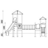 Spielturm Bastei Orbis 9 - NV1109MPN x 25