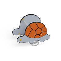 Federwippe Schildkröte, Metall-Bodenanker - NV3051 b 25