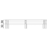 Sandkasten 3x3m, mit Sitzen - NV3764EP x 25