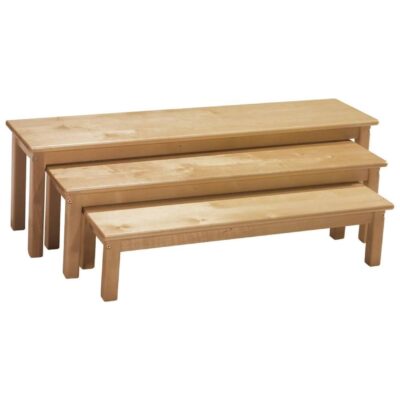 Maxi-Set Holzbänke