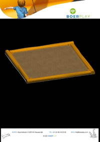 Sandkasten 2,5 x 2,5 cm aus Robinienholz - pds PSTE000 330 de