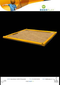 Sandkasten Quadratisch aus Robinienholz - pds PSTE000 339 de