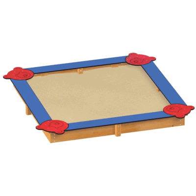Sandkasten 4 Teddys