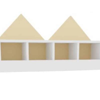 Garderobenregal Häuschen 4