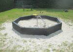 Rebo Sandkasten Achteckig 3 m - FOT TOE MNP 255 001 A