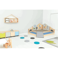 Spielpodest Saphir 2 mit Spielwänden – Bild 12