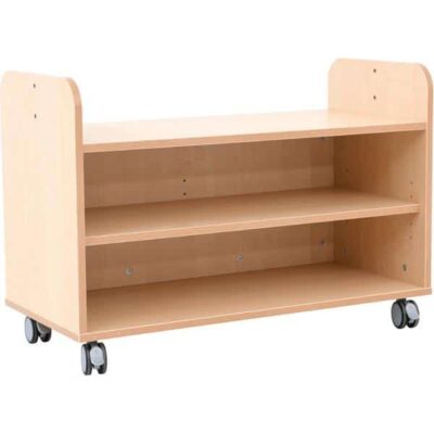 Flexi Mobiles Regal S - Acrylspiegel als Rückwand