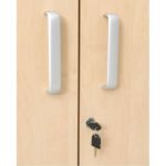 Schrank M – Breite: 89 cm – abschließbar – auf Rollen - 100288K c 19