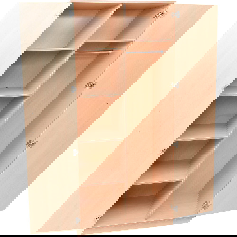 Flexi Kleiderschrank 2 mit Fächern