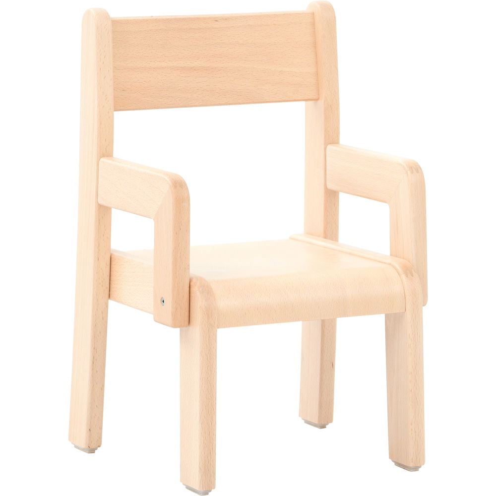 Kindergarten-Stuhl Chris Deluxe mit Armlehnen
