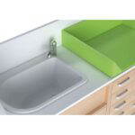 Wickelkommoden-Landschaft 4 mit Badewanne - ZEST5607 c 20